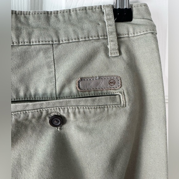 Adriano GoldSchmeid The Marshall Slim Trouser Olive Green Men’s Size 34 Regular - Picture 8 of 10